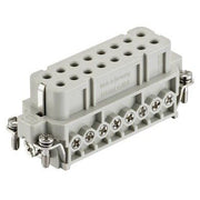 Harting - Kontakteinsatz für Rechtecksteckverbinder Steckverbinder 09200162891 Han 16A-BU-S Au