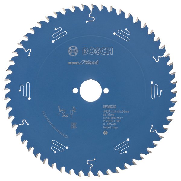 Bosch - Kreissägeblatt Expert for 2608644068 Wood H 237 x 30 Z56