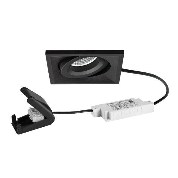 Brumberg Leuchten - Downlight/Strahler/Flutlicht LED-Einbaustrahler 230V 39498183 3000K, sw