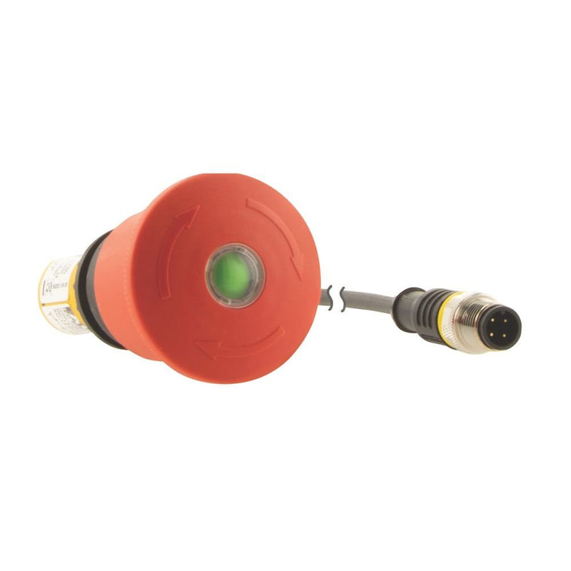 Eaton - NOT-AUS-Taster, Komplettgerät Not-Halt-/Not-Aus-Taste C22-PVT45P#182972 Palmenform 4polig 2Ö