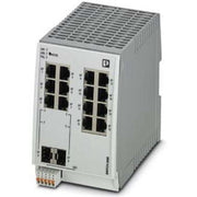 Phoenix Contact - Netzwerk Switch Industrial Ethernet Switch FL SWITCH 2214-2SFX mana., 14 RJ45 Ports