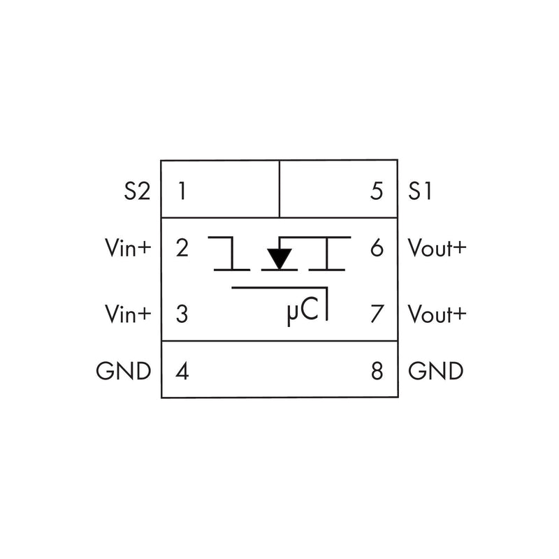 WAGO - Stromüberwachungsgerät Elektron. Schutzschalter 787-3861/108-020 1-kanalig, DC 24 V − 1 Stück