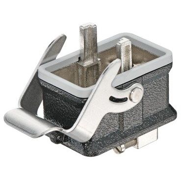 Harting - Gehäuse für Rechtecksteckverbinder Anbaugehäuse Baugröße: 09140010303 Modular Compact