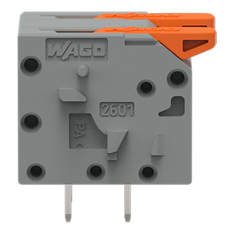 WAGO - Leiterplattenklemme 2601-1302 1,5mm²,gr − 150 Stück