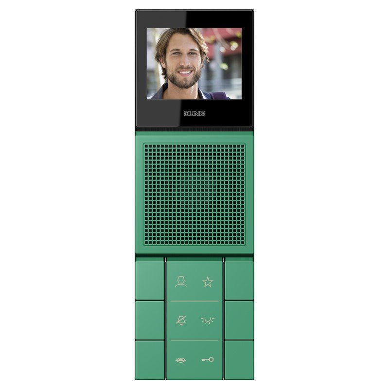 Jung - Innenstation für Türkommunikation SIB Video-Innenstation SI VI LC 627 250 LS 4320G