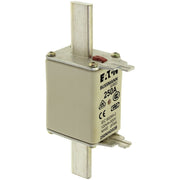 Eaton - Messersicherung Sicherungseinsatz Nieders. NH FUSE 25#250NHG02B 250A AC 500V 120kA − 3 Stück