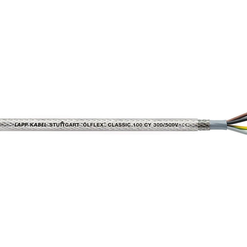 Lapp Kabel&Leitung - Energiekabel < 1 kV, für ortsveränderlichen Einsatz ÖLFLEX CLASSIC 100 CY 0035220/100 300/500V 2X1 − 100 Meter
