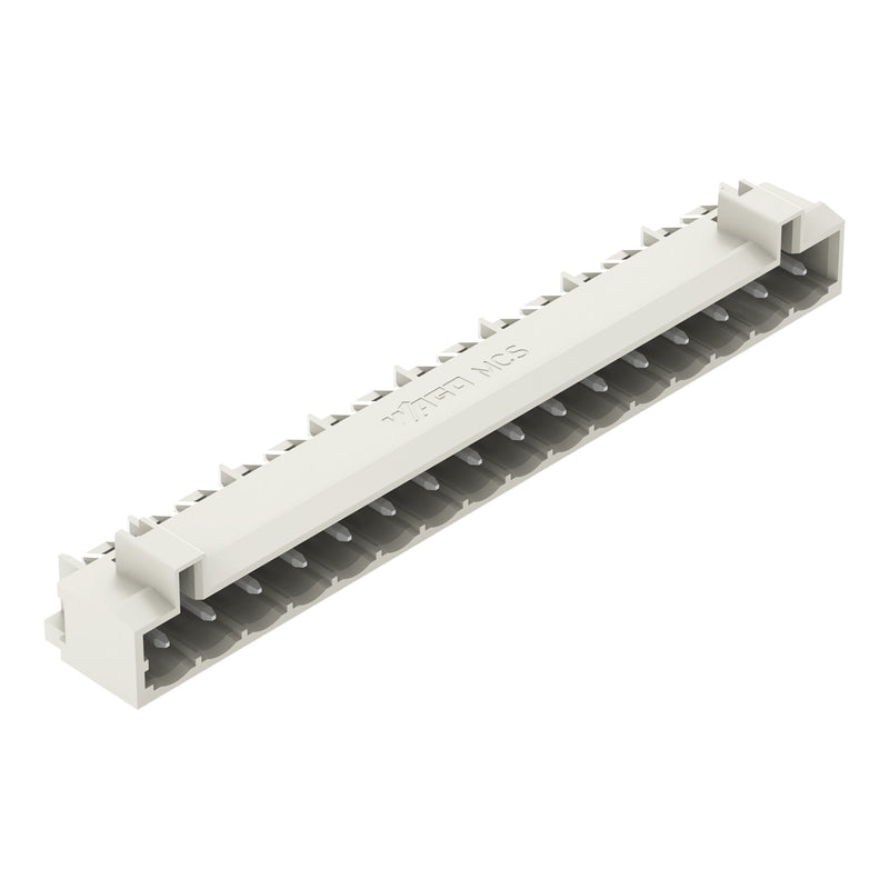 WAGO - Leiterplattensteckverbinder THT-Stiftleiste Lötstift 721-446/001-000 1,0x1,0,abgew.,lgr − 50 Stück