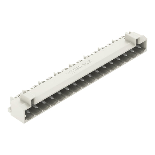 WAGO - Leiterplattensteckverbinder THT-Stiftleiste Lötstift 721-446/001-000 1,0x1,0,abgew.,lgr − 50 Stück