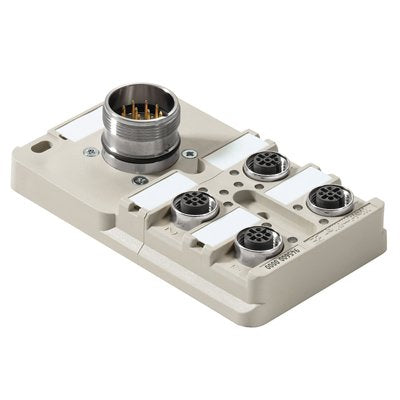 Weidmüller - Passiver Sensor-/Aktor-Verteiler (ohne Leitung) Sensor/Aktor-Passiv-Vert. SAI-4-S 4P M12 12-polig