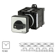 Eaton - Lastschalter Umschalter T3-5-8369/Z Kontakte:10, 32A