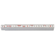 Hultafors - Gliedermaßstab Glasfasergliedermassstab GE59-2-10 VI -mm- Metallenden − 10 Stück