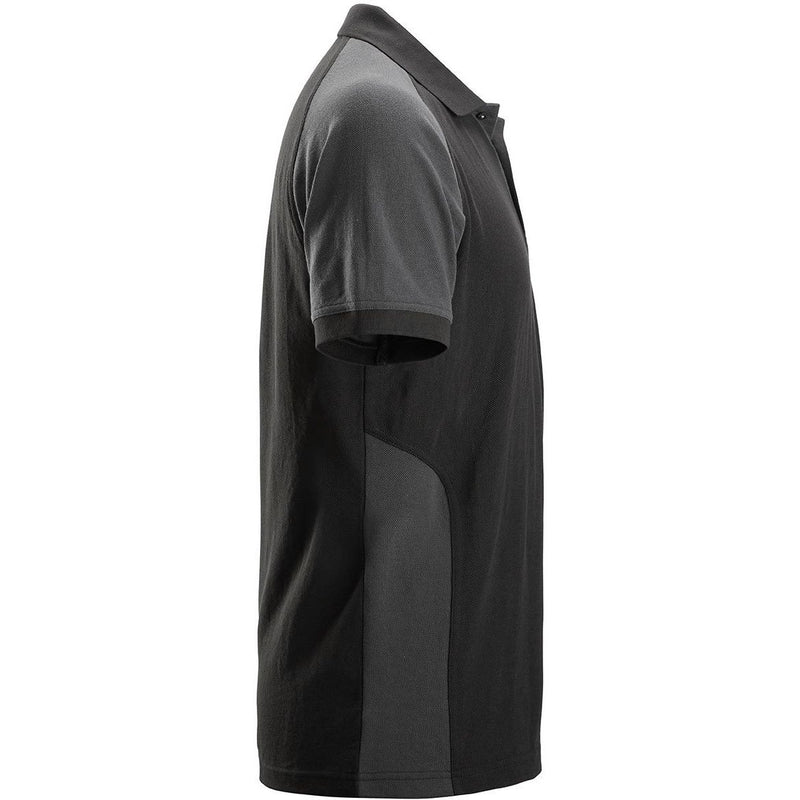 Snickers Workwear - Poloshirt 2-Farben Poloshirt 27500458008 XXL,schw-stahlg