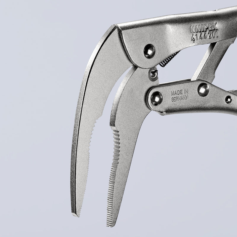 Knipex - Gripzange 41 44 200 glanzverzinkt 200 mm