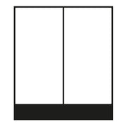 Jung - Abdeckung/Bedienelement für Installationsschalterprogramme Wippe mit Pfeilsymbolen LS 102 P SWM graphitschwarz matt