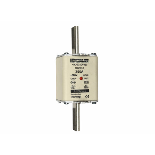 Mersen - Messersicherung NH-Sicherungseinsatz SF NH2GG50V355 Gr.2 gG 355A/500V KM