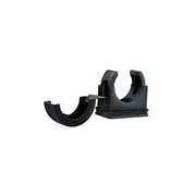 HellermannTyton - Rohrschelle Befestigungsschelle PACC20 PA66 BK 10 schwarz − 10 Stück