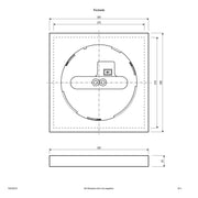 EVN Lichttechnik - Decken-/Wandleuchte LED-Anbaupanel PAQ300125