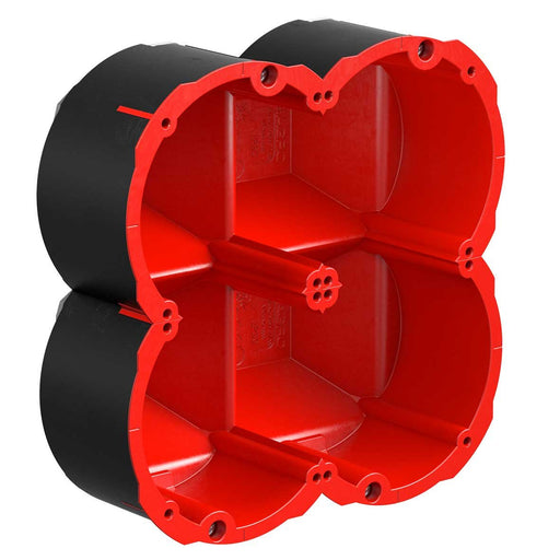 Kaiser - Dose, Gehäuse für Montage in der Wand/Decke Brandschutz Quickbox Maxi 9499-77.04 HWD90 2x2 D83mm − 5 Stück