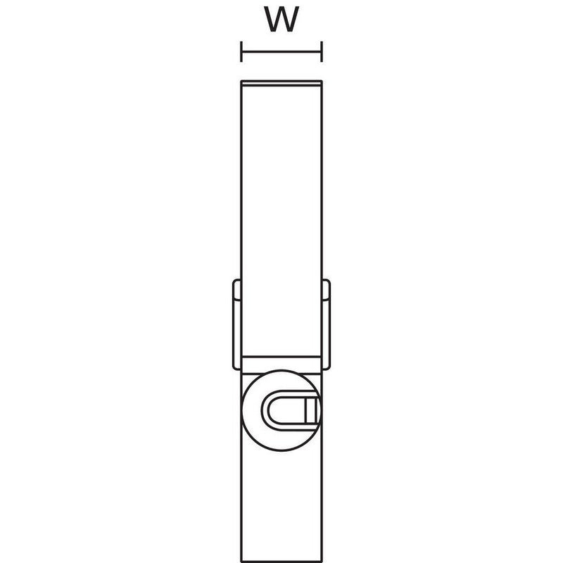 HellermannTyton - Befestigungsklammer Befestigungsclip 151-02884(400) 30x10 mm − 400 Stück