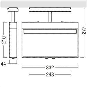 Zumtobel Group - Sicherheitsleuchte Sicherheitszeichenleuchte CROSSIGN  #42185985