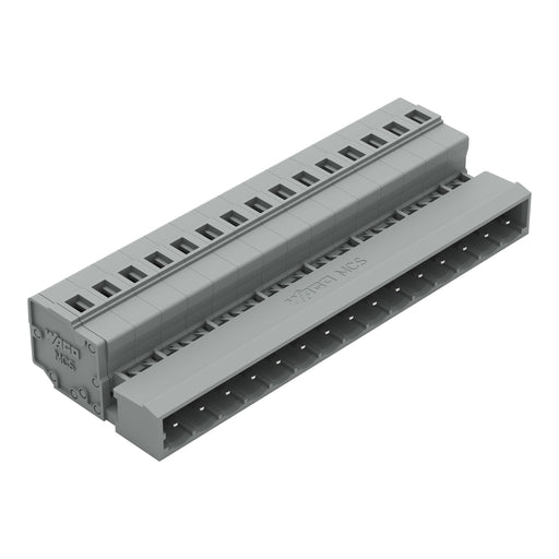 WAGO - Kabelsteckverbinder für Leiterplattensteckverbinder Stiftleiste 231-615 15-pol. 5mm − 25 Stück