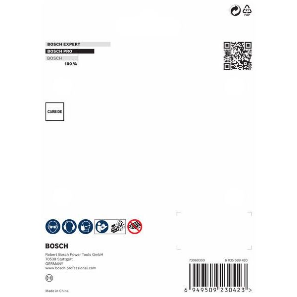 Bosch - Zubehör/Ersatzteile für Hobel PRO Hobelmesser-Set, 4-tlg 2608838999