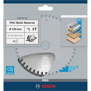 Bosch - Kreissägeblatt PRO Multi Material 2608641195 Kreissägeblatt 130 x
