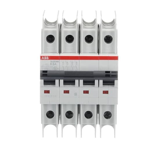 ABB Stotz S&J - Leitungsschutzschalter Sicherungsautomat SU204M-K6 10kA 6A 4P