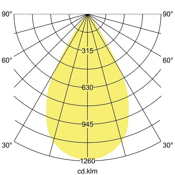 Brumberg Leuchten - Downlight/Strahler/Flutlicht LED-Einbaurichtstrahler 88246164 60Gr, 4000K