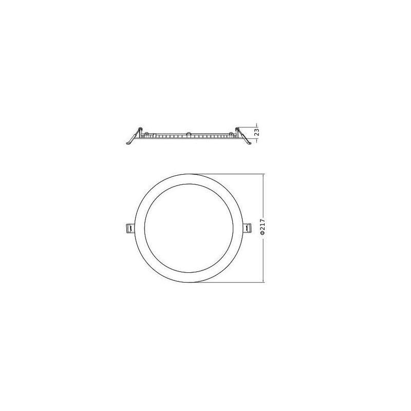 Ledvance - Downlight/Strahler/Flutlicht LED-Downlight DLSLIM.DAD205V19WMS 840, DALI