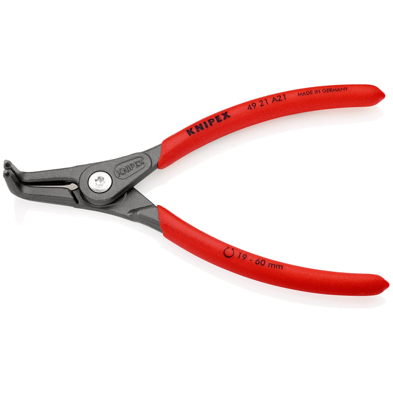 Knipex - Zange für Sicherungsringe Präzisions-Sicherungszange 49 21 A21 SB 165mm