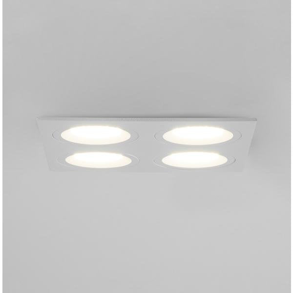 Brumberg Leuchten - Downlight/Strahler/Flutlicht Einbaumodul quadratisch 45030170 4-fach