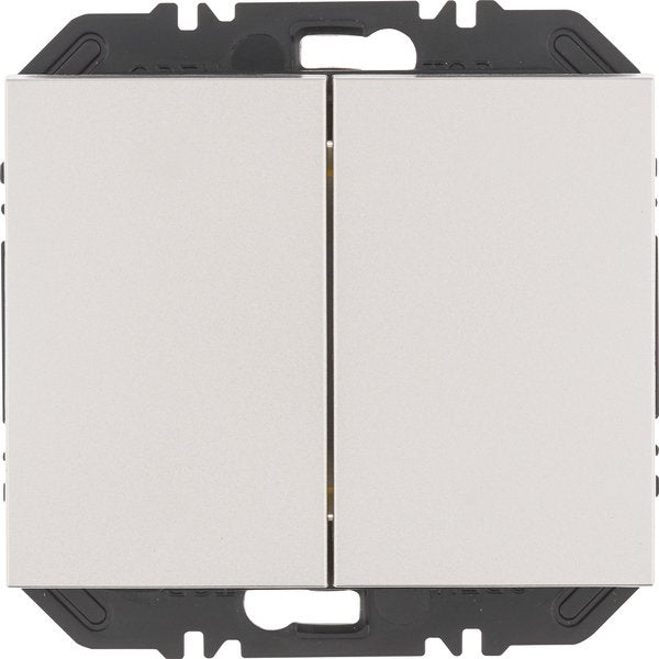 Berker - Bussystem-Hand-/Wandsender Modul m. Wippe 2f 24127104 K.5 edelst