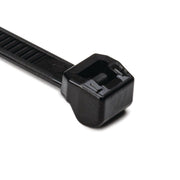 HellermannTyton - Kabelbinder T50ROS 4,6x200 schwarz − 100 Stück
