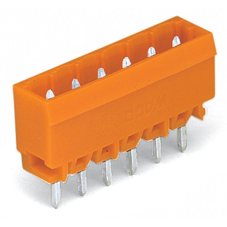 WAGO - Leiterplattensteckverbinder Stiftleiste 231-364/001-000 4p 5,08mm orange − 200 Stück