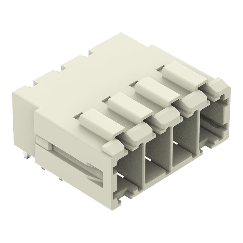 WAGO - Leiterplattensteckverbinder THT-Stiftleiste Lötstift 831-3624 1,0x1,2,abgew.,lgr − 24 Stück