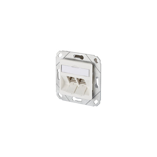 Metz Connect - Kommunikationsanschlussdose Kupfer Anschlussdose C6Amodul Upk 130B12D21102-E 2Port 270 Upk,rws − 10 Stück
