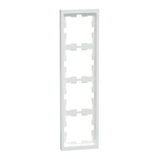 Merten - Abdeckrahmen Rahmen 4f.lotosws MEG4040-6535 D-Life