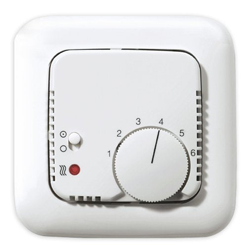 Etherma - Raumthermostat Fußbodentemperturregler ET-6007 weiß, 10-45°C