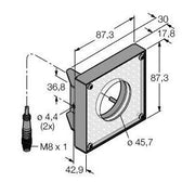 Turck - Lichttechnisches Zubehör/Ersatzteile für Leuchten Ringleuchte LEDGR80X80M Bildverarbeitung