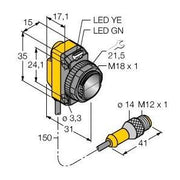 Turck - Einweg-Lichtschranke Opto-Sensor QS186EQ5 Einweglichtschranke