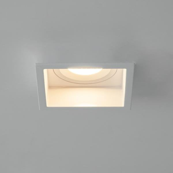 Brumberg Leuchten - Downlight/Strahler/Flutlicht Einbaumodul quadratisch 45004170 strukturweiß