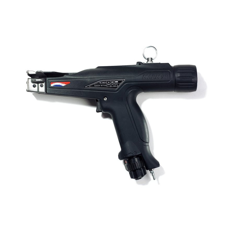 HellermannTyton - Verarbeitungswerkzeug für Kabelbinder Verarbeitungswerkzeug MK9P-PA66GF30-BK pneumatisch