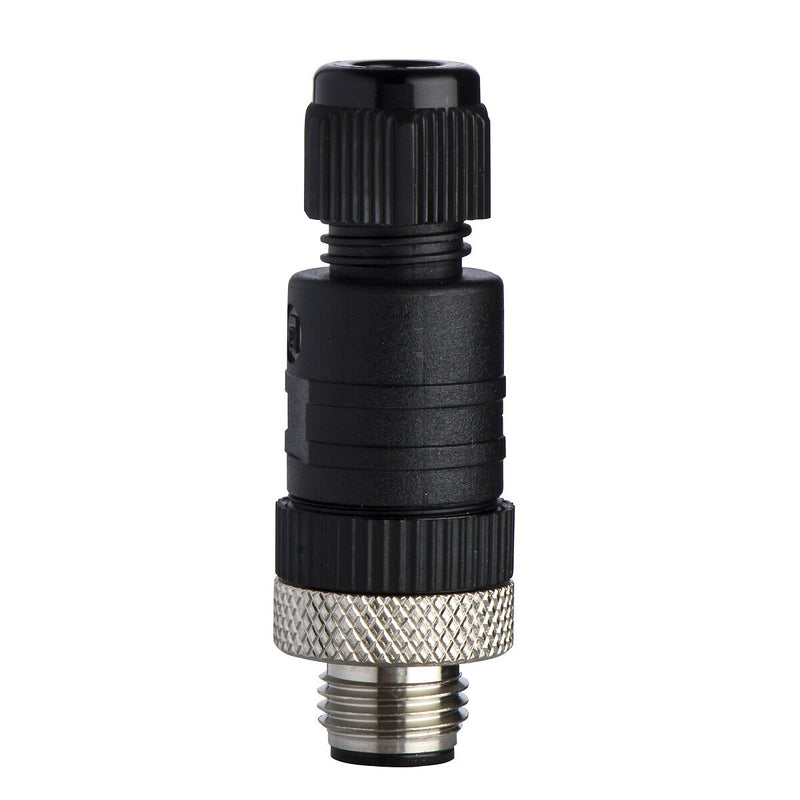 Telemechanique Sensors - Rundsteckverbinder, feldkonfektionierbar (Industriesteckverbinder) Stiftstecker XZCC20MDM30B 3-polig − 1 Stück