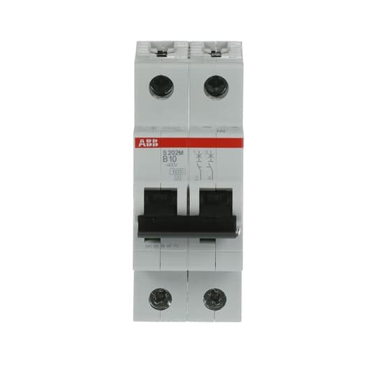 ABB Stotz S&J - Leitungsschutzschalter Sicherungsautomat S202M-B10 10kA 10A B 2p
