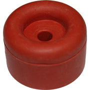 Dresselhaus - Komponente für Tür (Schaltschrank) Türpuffer 4232/776/76 30x26 Gummi, rot − 25 Stück
