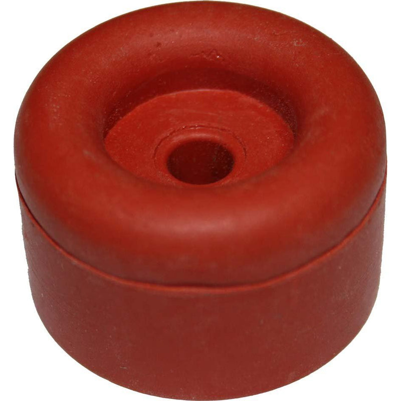 Dresselhaus - Komponente für Tür (Schaltschrank) Türpuffer 4232/776/76 30x26 Gummi, rot − 25 Stück