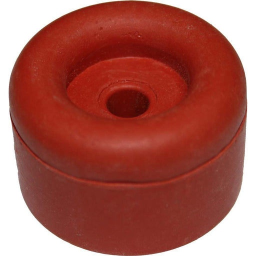 Dresselhaus - Komponente für Tür (Schaltschrank) Türpuffer 4232/776/76 30x26 Gummi, rot − 25 Stück