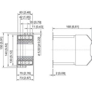 Stahl - Leistungsschütz zum Schalten von Wechselstrom Schütz max. 7,5 kW 8510/122-03-136-730 400V Uc100-250VAC/DC
